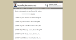 Desktop Screenshot of harrisonburgforeclosures.com